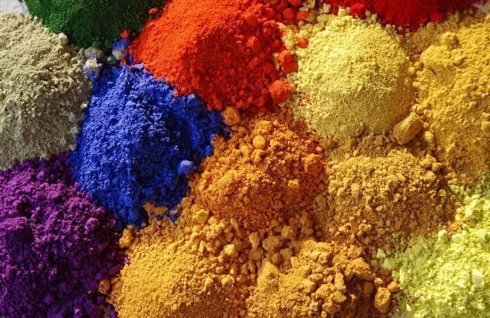 点“石”成画之矿物颜料